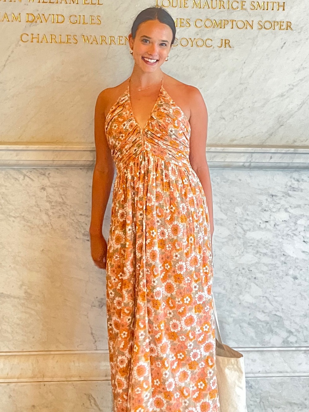 Antik Batik Floral Maxi dress